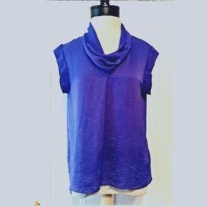 Cowl Neck Top Blouse Lightweight